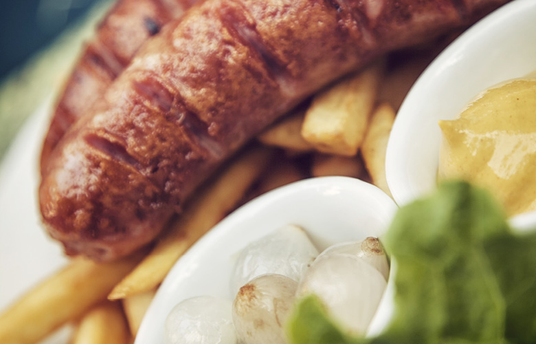 Salsiccia di pollo<br/>e tacchino