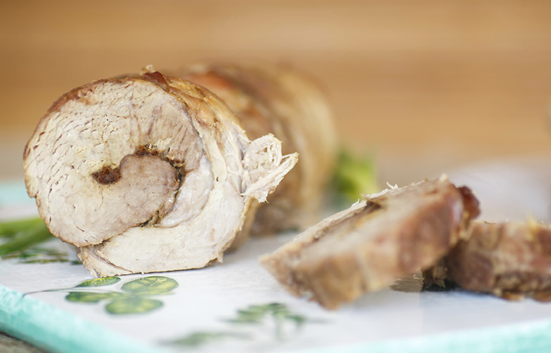 Involtini di pollo senza pelle