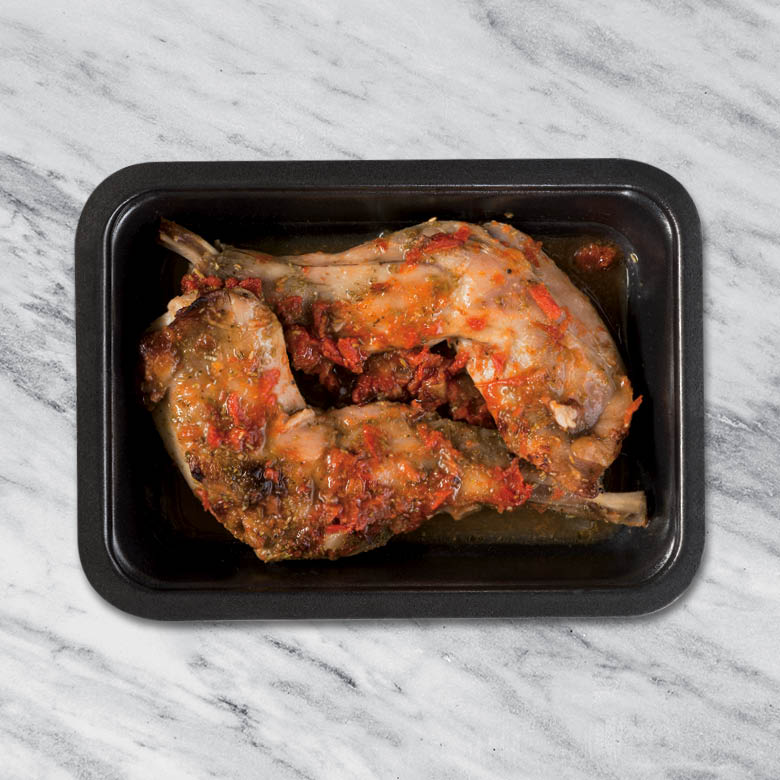 cosce coniglio pomodoro