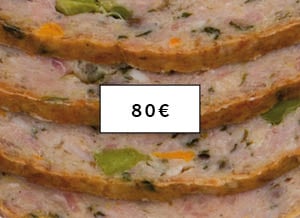 Pacco Scorta 80 - pollo, tacchino, coniglio a Piscina(Torino)